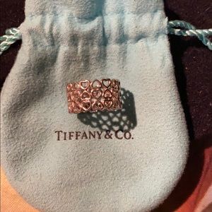 Tiffany Crown of Hearts Ring